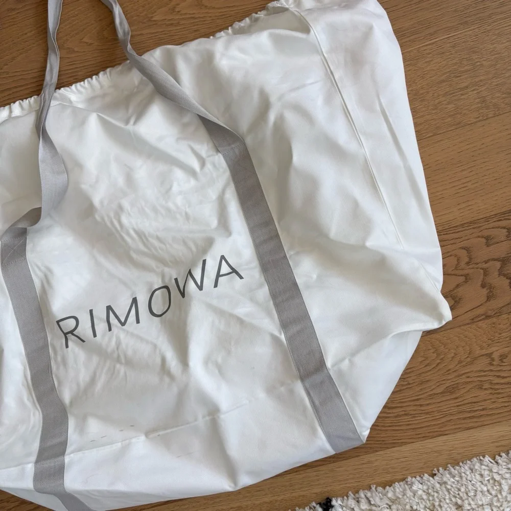 Large RIMOWA White Dust bag Travel Bag